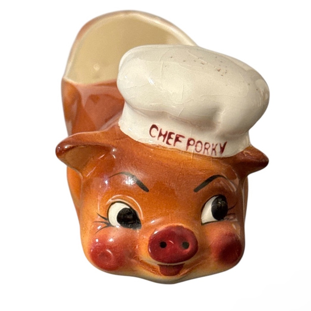 Chef Porky Pig Figurine